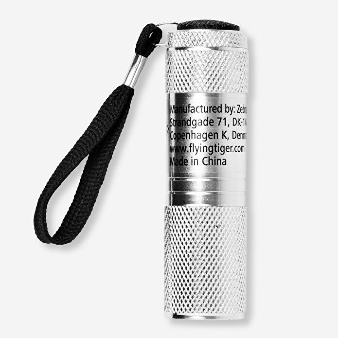 Flying Tiger Copenhagen Gümüş El Feneri