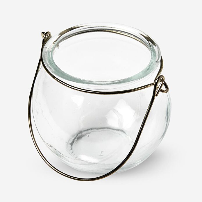 Flying Tiger Copenhagen Yuvarlak Cam Tealight Mumluk