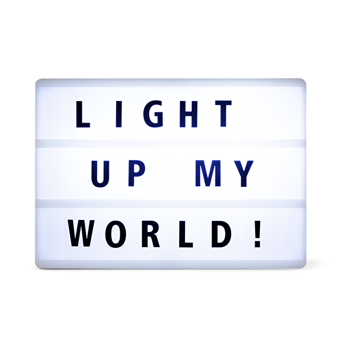 Flying Tiger Copenhagen A6 Led Işıklı Pano