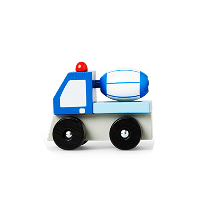 Flying Tiger Copenhagen Ahşap Beton Kamyonu