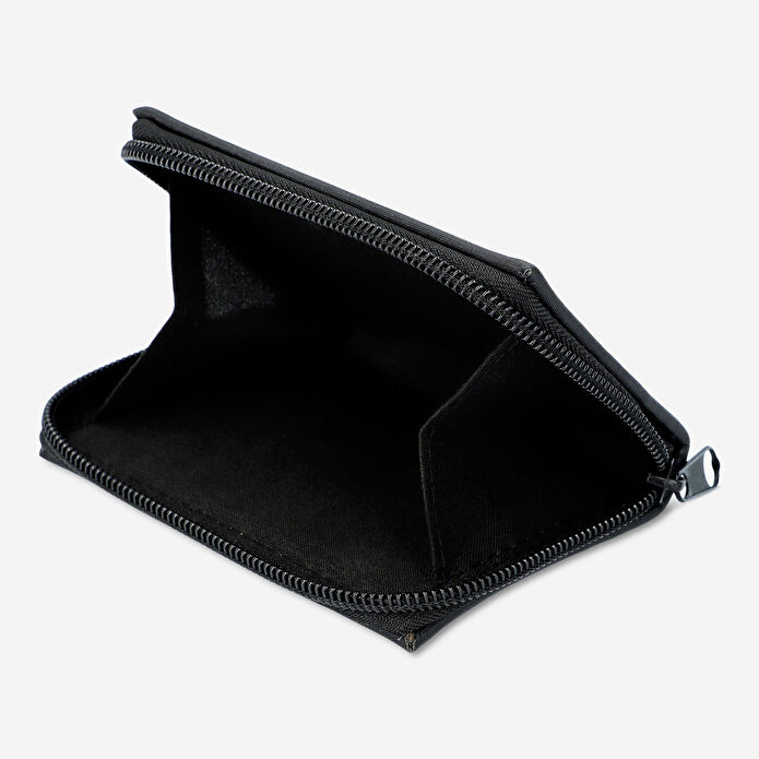 Flying Tiger Copenhagen Kaset Desenli Siyah Cüzdan