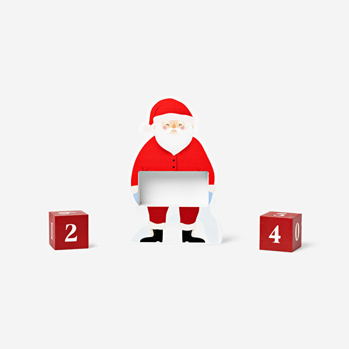 Flying Tiger Copenhagen Noel Baba Figürlü Masa Takvimi