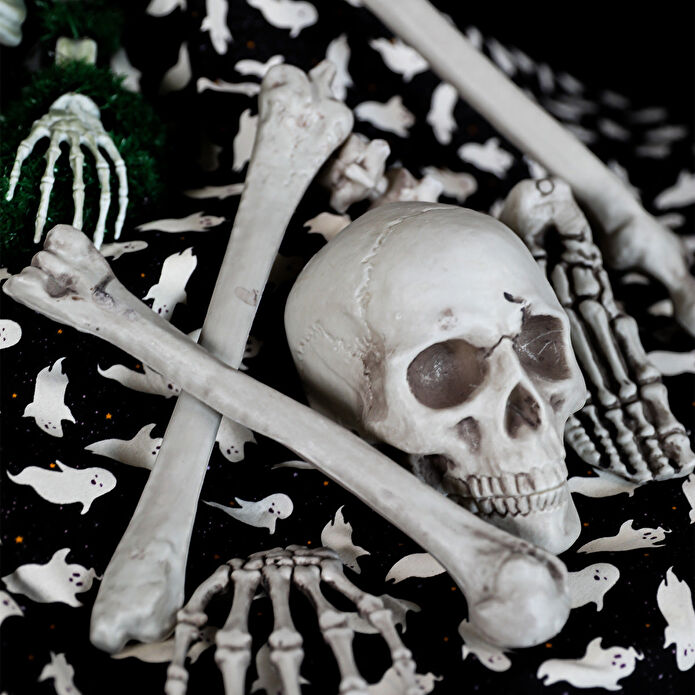 Flying Tiger Copenhagen Dekoratif Beyaz İskelet Seti