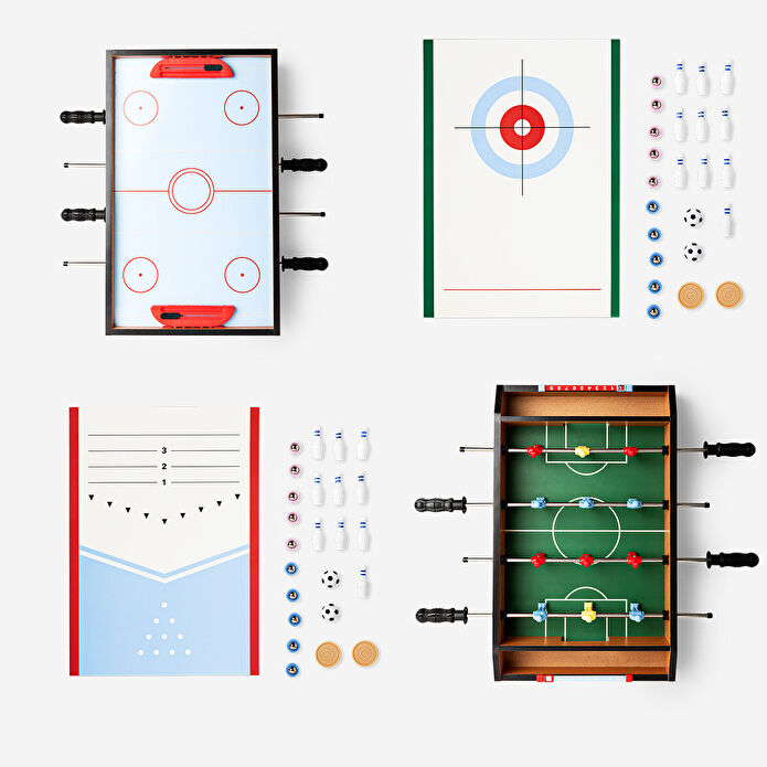 Flying Tiger Copenhagen 5'i Bir Arada Masa Oyunu Seti