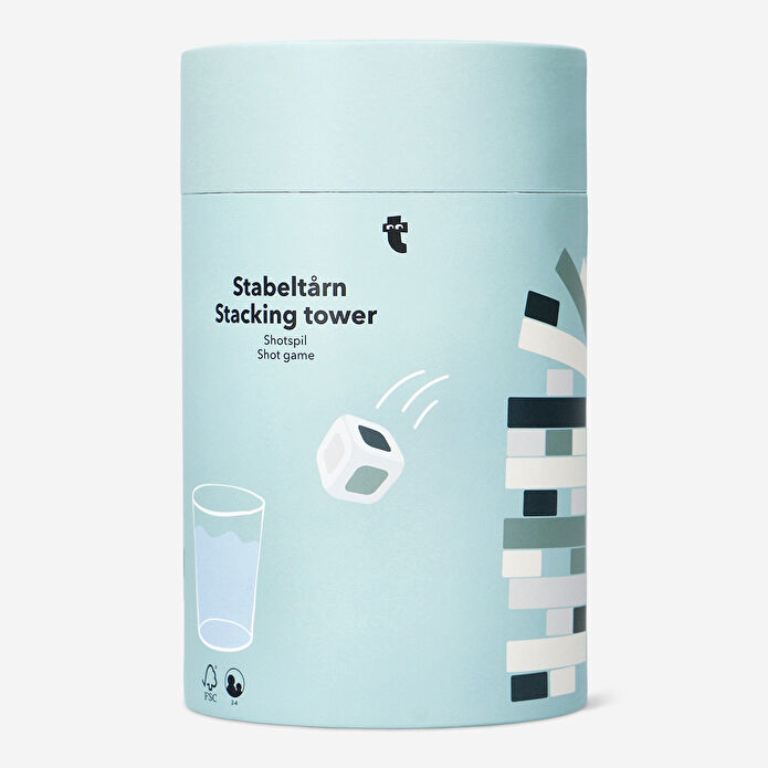 Flying Tiger Copenhagen Ahşap Blok Shot Oyunu