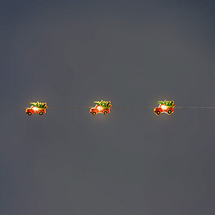 Flying Tiger Copenhagen Araba Şekilli Yılbaşı Ağacı Işığı