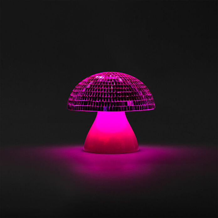 Flying Tiger Copenhagen Mantar Şeklinde Disko Işık Efektli Masa Lambası