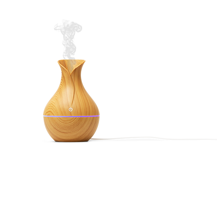 Flying Tiger Copenhagen USB'li Ahşap Görünümlü Işıklı Nemlendirici
