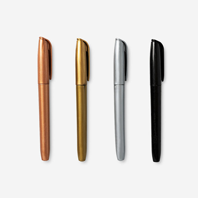 Flying Tiger Copenhagen Kendin Yap 4'lü Seramik Yılbaşı Topu Boyama Seti