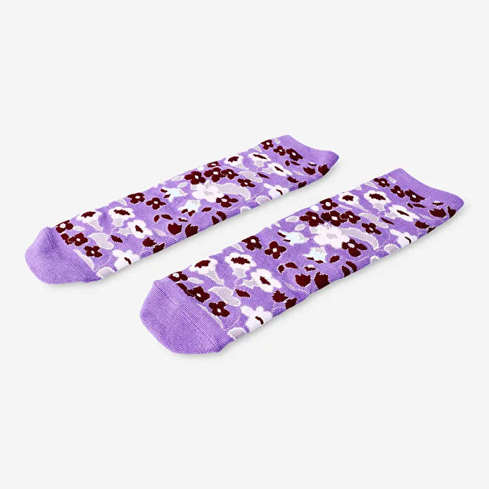 Flying Tiger Copenhagen Çiçek Desenli Çorap 38/40