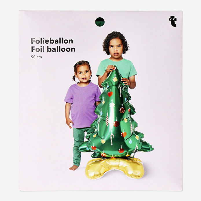 Flying Tiger Copenhagen Yılbaşı Ağacı Şekilli Balon 90 cm