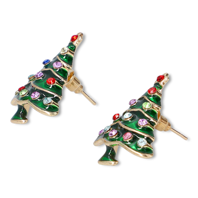 Flying Tiger Copenhagen Yılbaşı Ağacı Şekilli Küpe