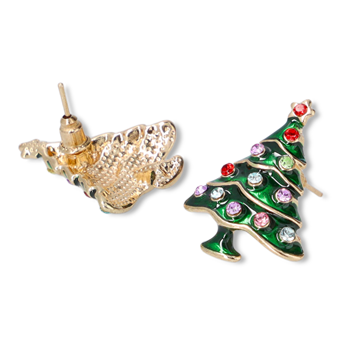 Flying Tiger Copenhagen Yılbaşı Ağacı Şekilli Küpe