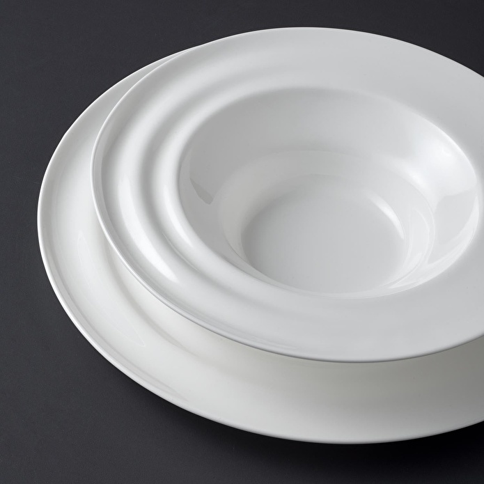 Jumbo Aqua Beyaz 58 Parça 12 Kişilik Yemek Takımı