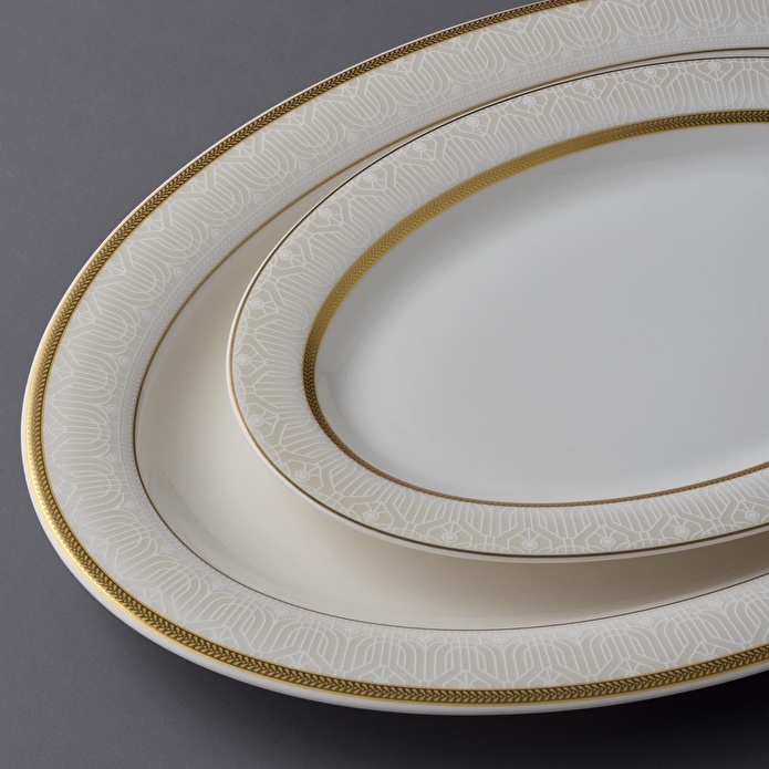 Jumbo Lope Gold 60 Parça 12 Kişilik Yemek Takımı