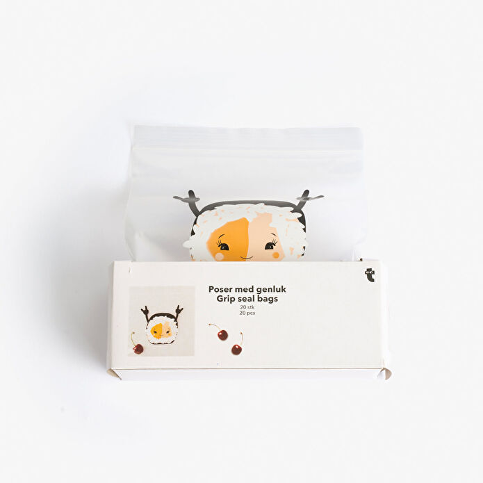 Flying Tiger Copenhagen Fermuarlı Kilitli Poşet Seti