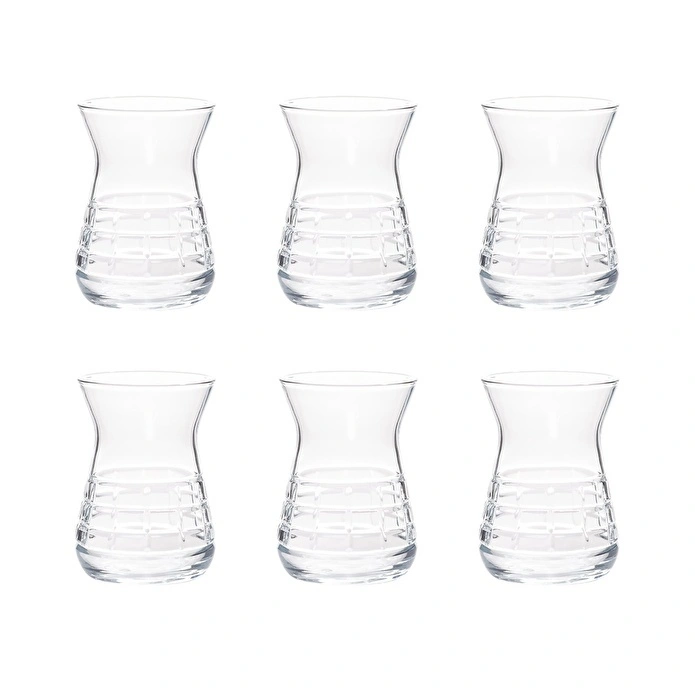 Jumbo Classy 6'lı Çay Bardağı