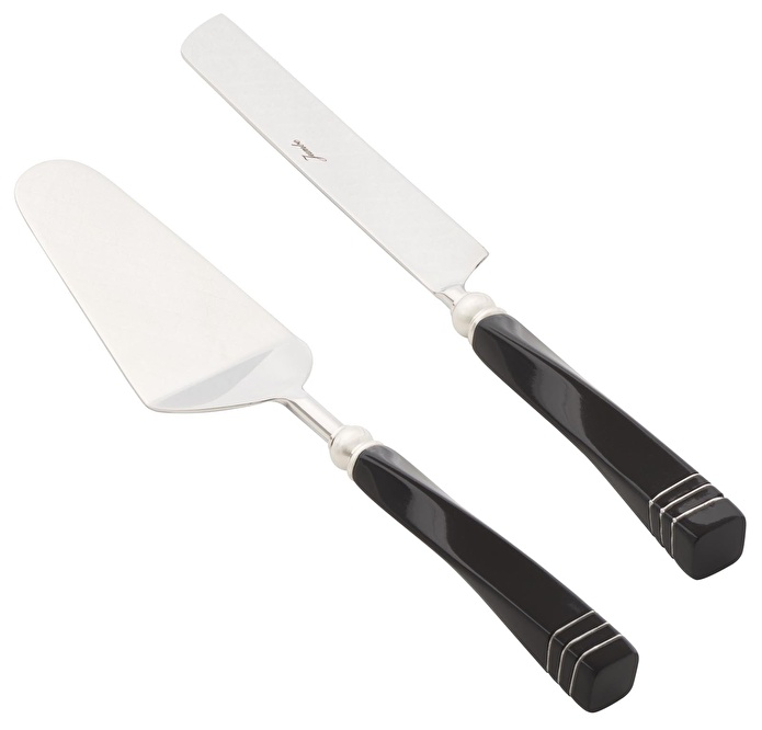 Jumbo Nero 2'li Kek Servis Seti