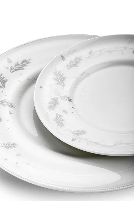 Jumbo Lace Leaf 62 Parça 12 Kişilik Yemek Takımı