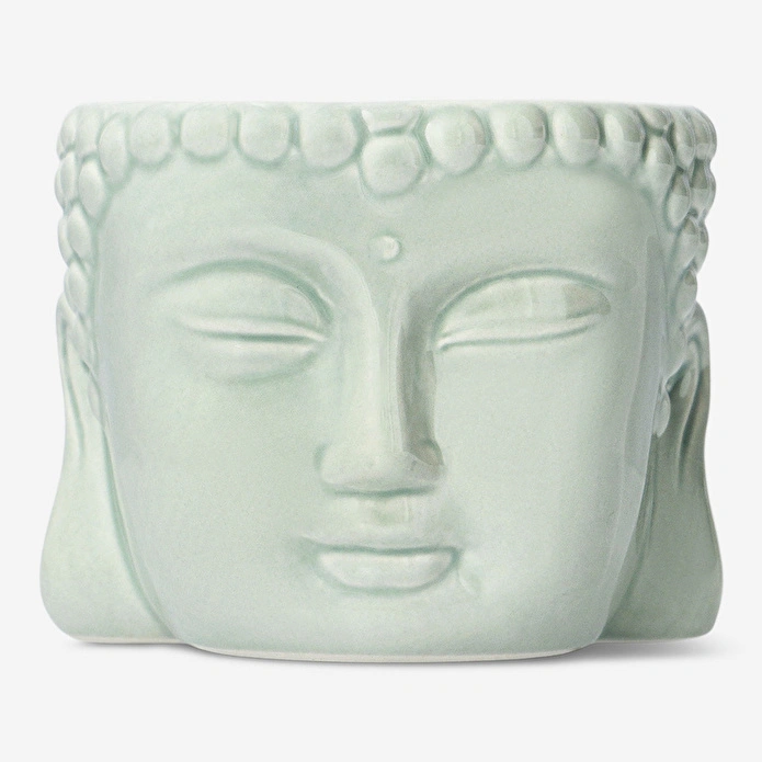 Flying Tiger Copenhagen Yeşil Buda Şekilli Saksı 10 cm