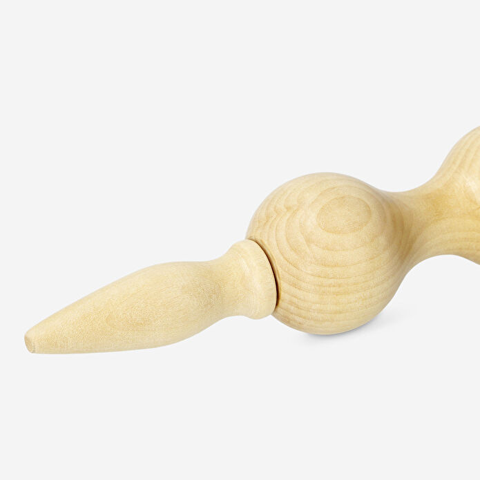 Flying Tiger Copenhagen Sekiz Şeklinde Ahşap Vücut Masaj Rulosu