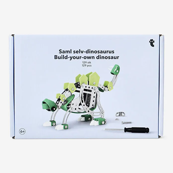 Flying Tiger Copenhagen Kendin Yap Metal Yeşil Dinozor Figürü