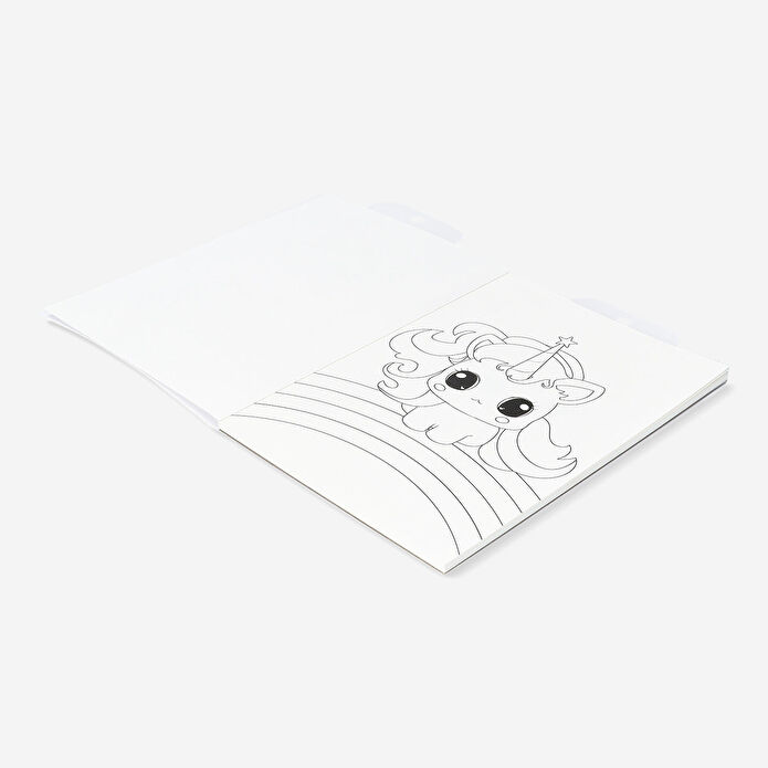 Flying Tiger Copenhagen Hayvan Figürlü Sulu Boya ile Boyama Kitabı