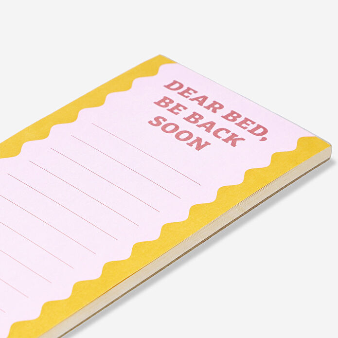 Flying Tiger Copenhagen Çizgili Pembe Not Kağıdı