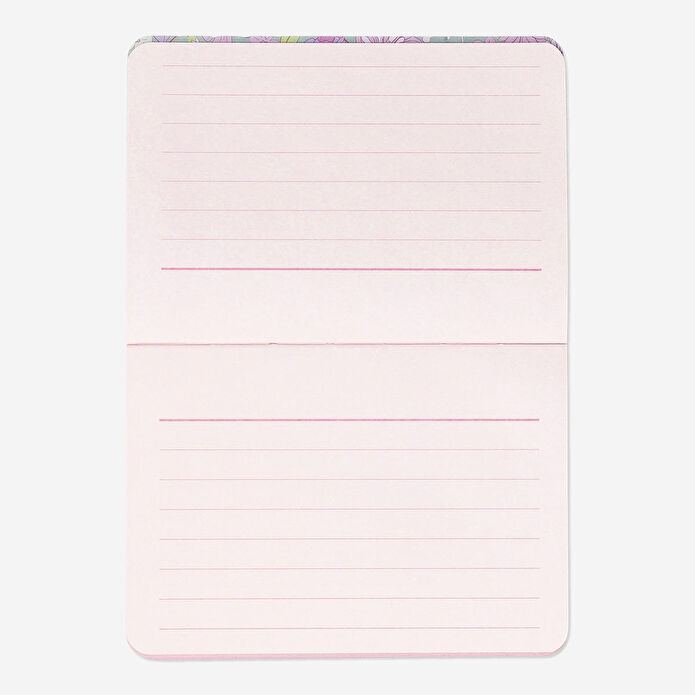 Flying Tiger Copenhagen Taşınabilir Çizgili Küçük Defter 14,8 cm x 10,5 cm