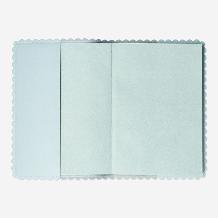 Flying Tiger Copenhagen Dalgalı Şekilli Mavi A5 Defter