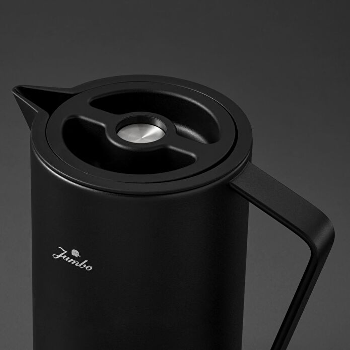 Jumbo Vernova Siyah Termos 1 lt