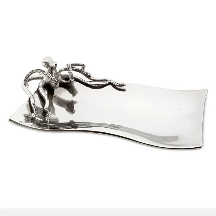 Jumbo Deep Sea Ahtapotlu Dekoratif Sunum Tabağı