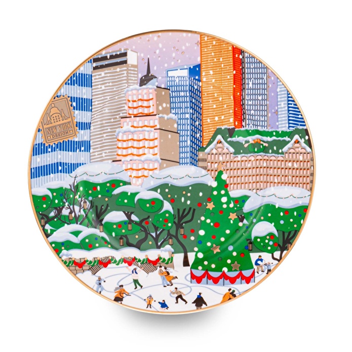 Jumbo New Year Countries 4'lü Pasta Tabağı 20 cm
