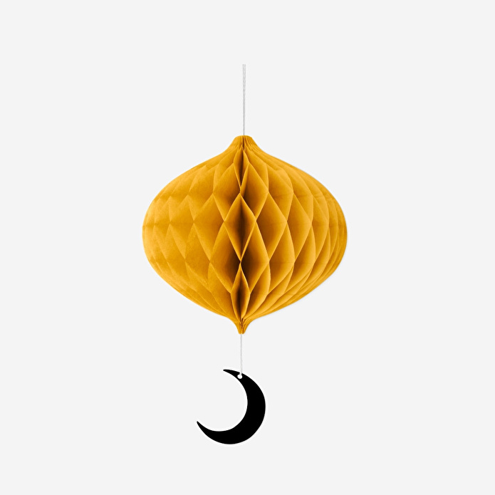 Flying Tiger Copenhagen 3'lü Çok Renkli Kağıt Fener Seti