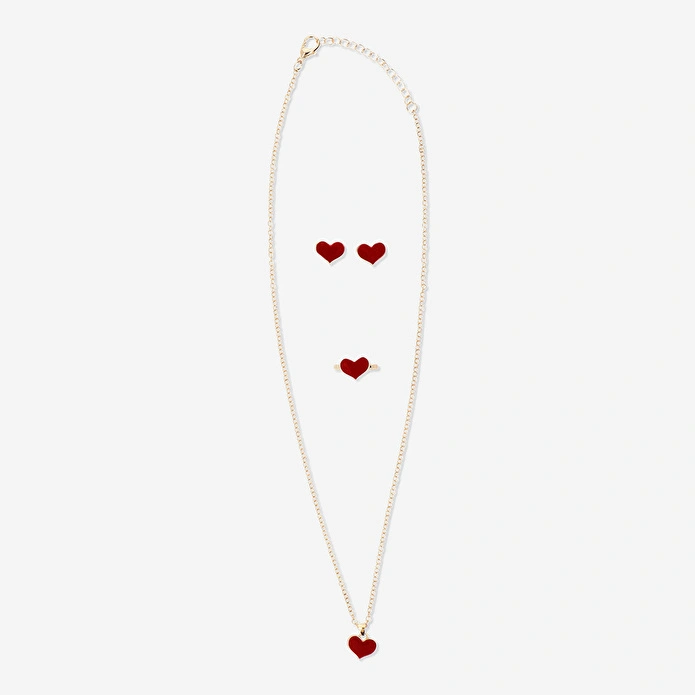 Flying Tiger Copenhagen 3'lü Kalpli Takı Seti