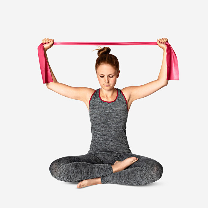 Flying Tiger Copenhagen Koyu Pembe Sert Direnç Bandı 120 cm