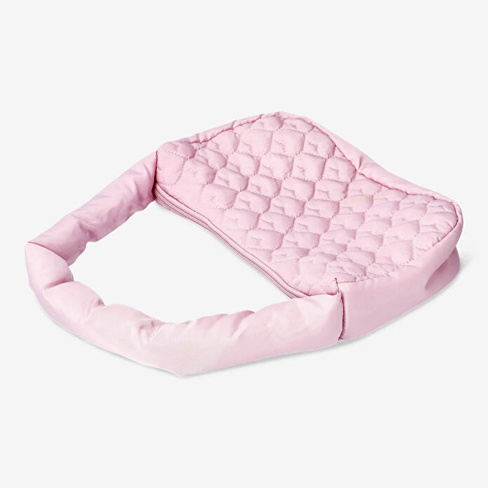 Flying Tiger Copenhagen Pembe Kalpli Kapitone Çanta