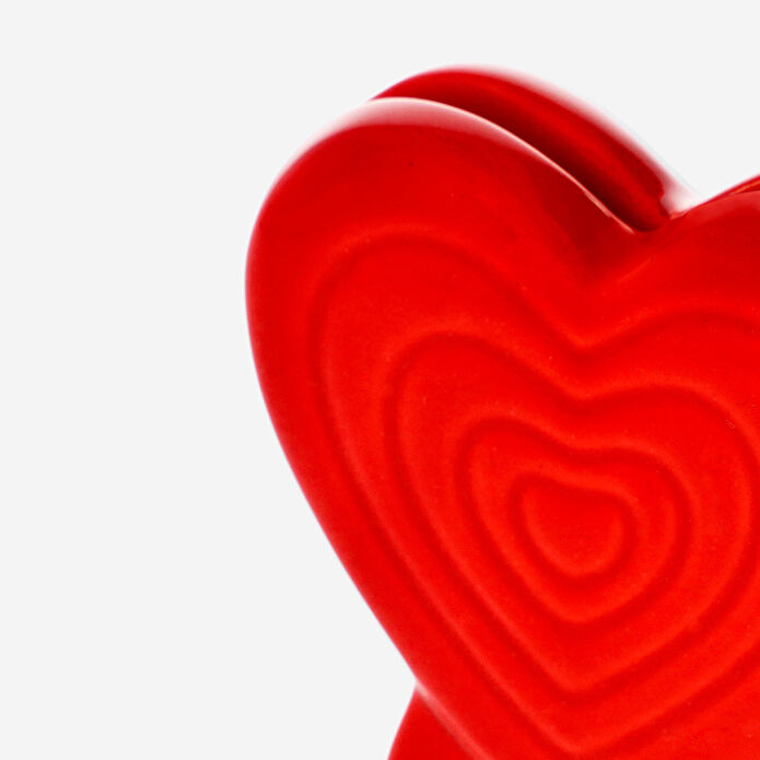 Flying Tiger Copenhagen Kırmızı Kalp Şekilli Fotoğraf Tutucu 7 cm x 6,5 cm