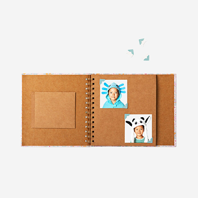 Flying Tiger Copenhagen Çiçek Desenli Fotoğraf Albümü 19 cm x 20 cm