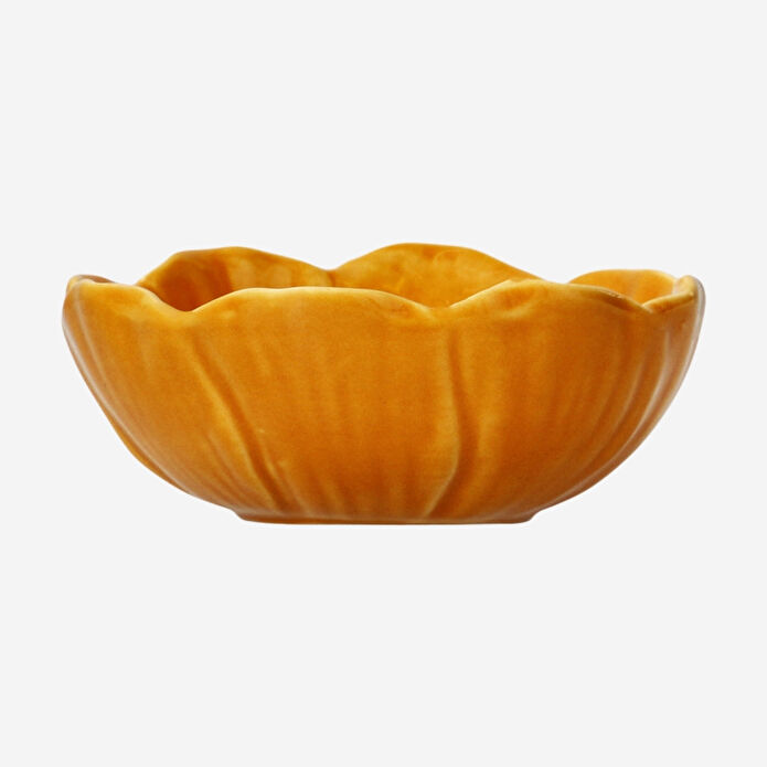 Flying Tiger Copenhagen Turuncu Çiçek Şekilli Kase 9 cm