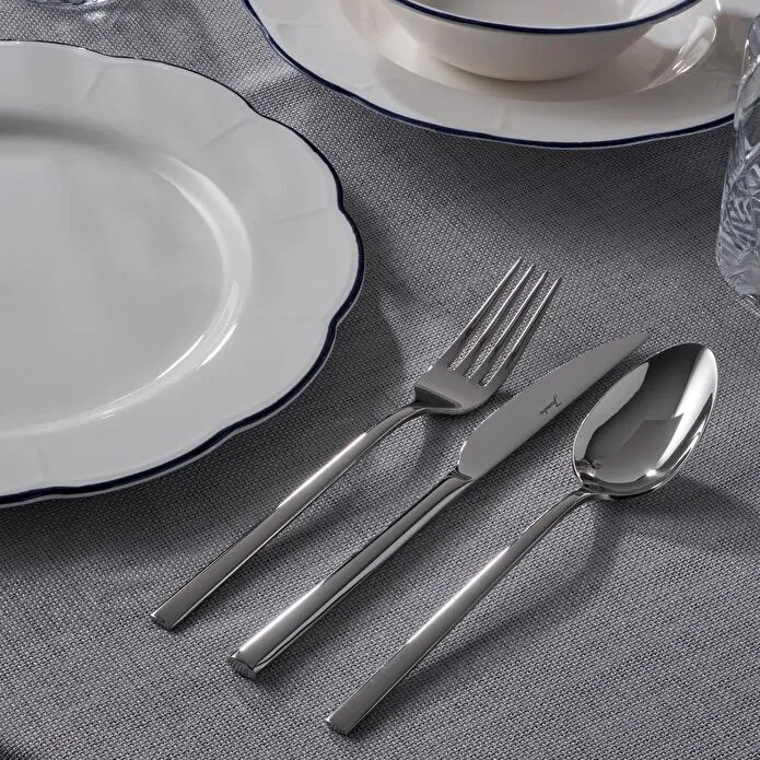 Jumbo Dark Blue Line 18 Parça 6 Kişilik Yemek Takımı