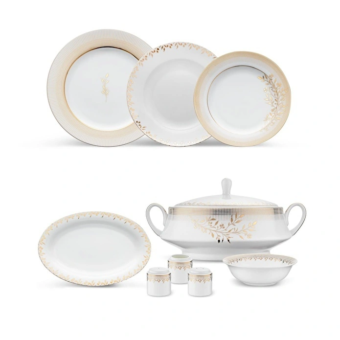 Jumbo Helios 60 Parça 12 Kişilik Yemek Takımı