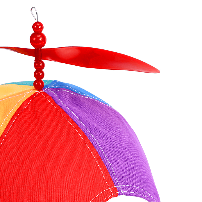 Flying Tiger Copenhagen Pervaneli Renkli Şapka