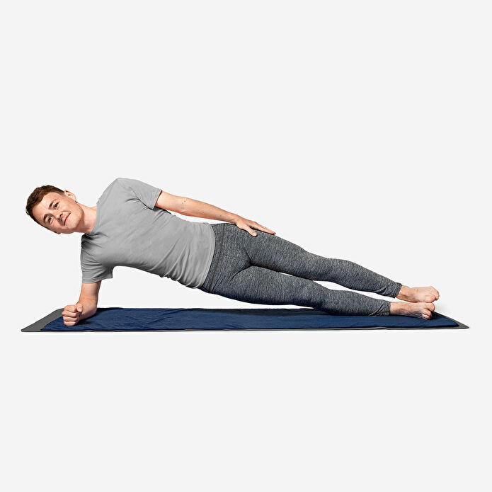 Flying Tiger Copenhagen Lacivert Yoga Havlusu