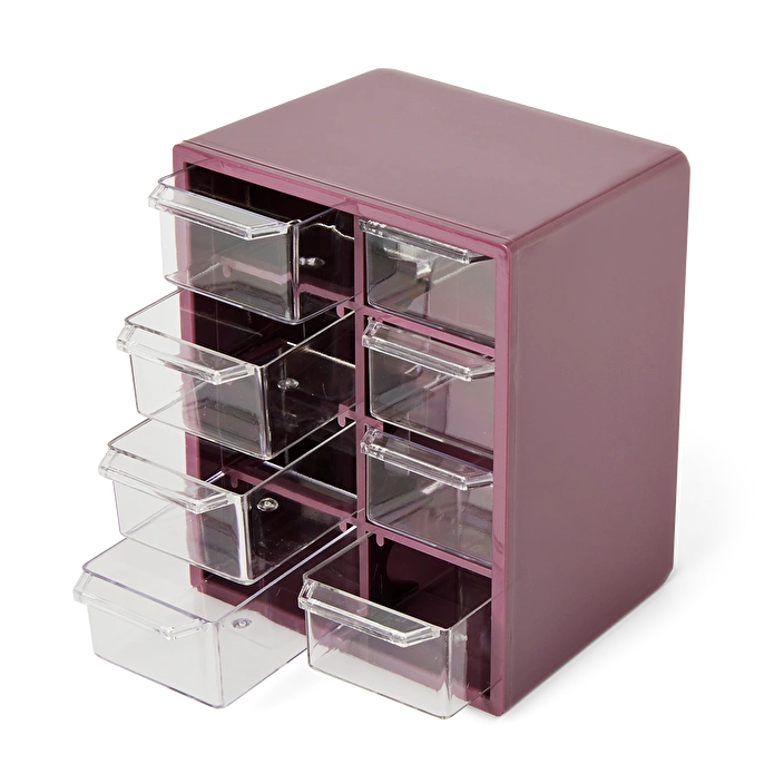 Flying Tiger Copenhagen Çekmeceli Depolama Kutusu Mor