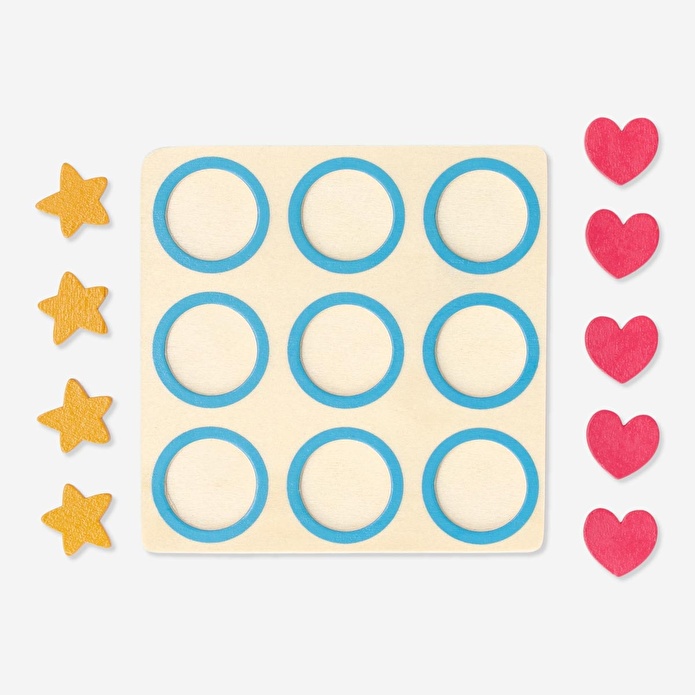 Flying Tiger Copenhagen Ahşap Üç Taş Oyunu