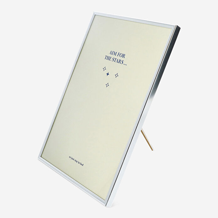 Flying Tiger Copenhagen Gümüş Fotoğraf Çerçevesi 20 cm x 30 cm