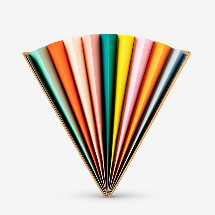 Flying Tiger Copenhagen 10 Bölmeli Kraft Kapaklı Belge Dosyası A4