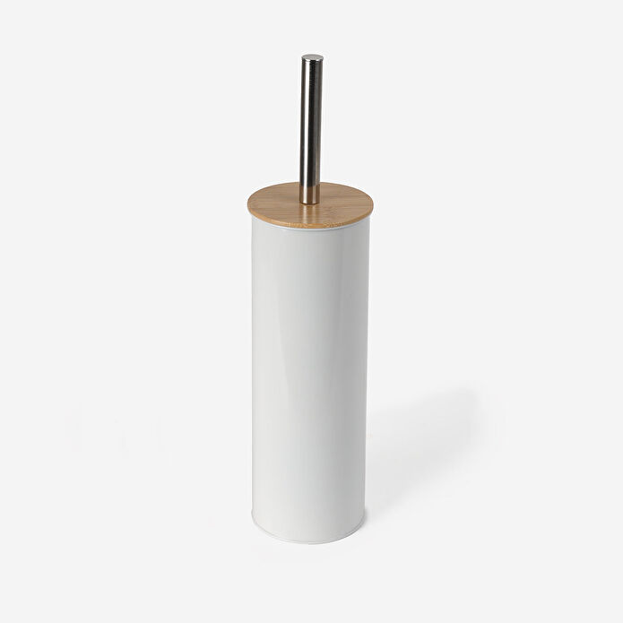 Flying Tiger Copenhagen Bambu Saplı Beyaz Tuvalet Fırçası