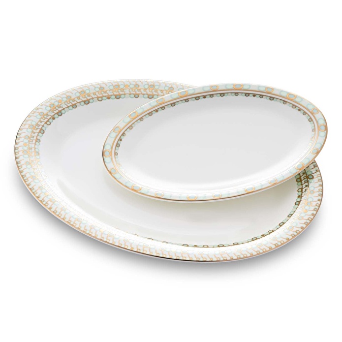 Jumbo Green Glamor 58 Parça 12 Kişilik Yemek Takımı